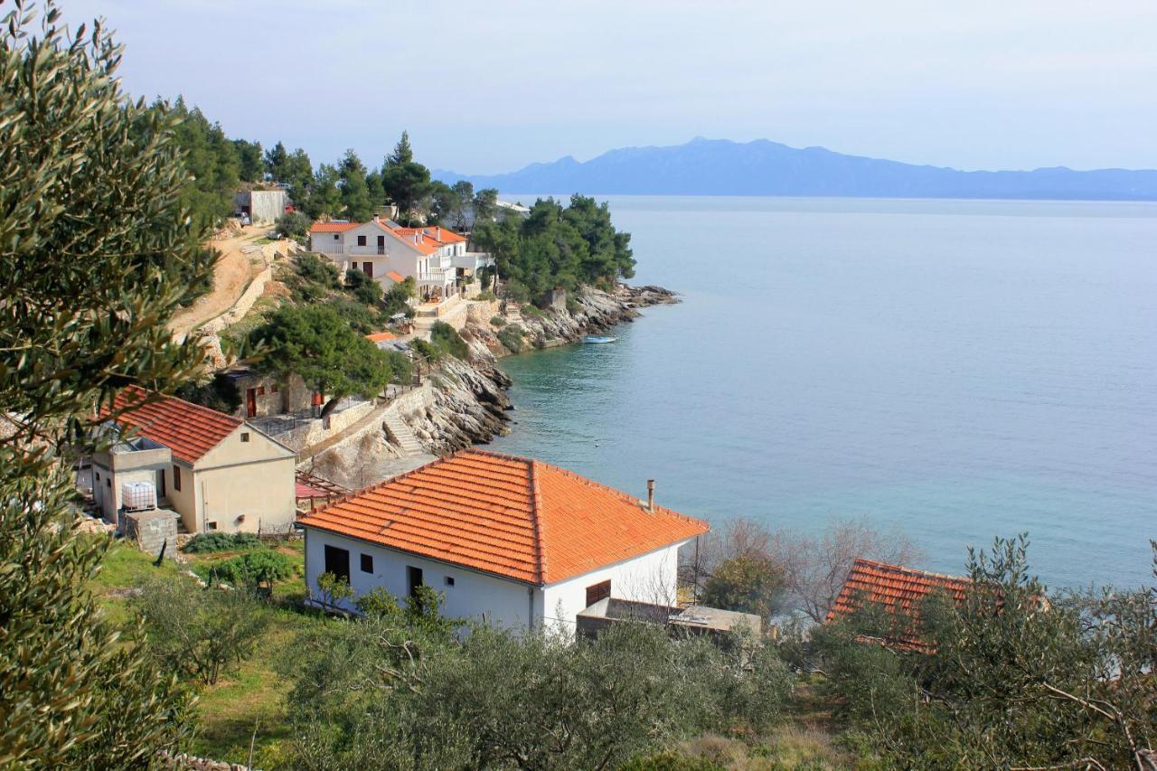 Seaside Secluded Apartments Cove Torac, Hvar - 589 Gdinj Eksteriør bilde