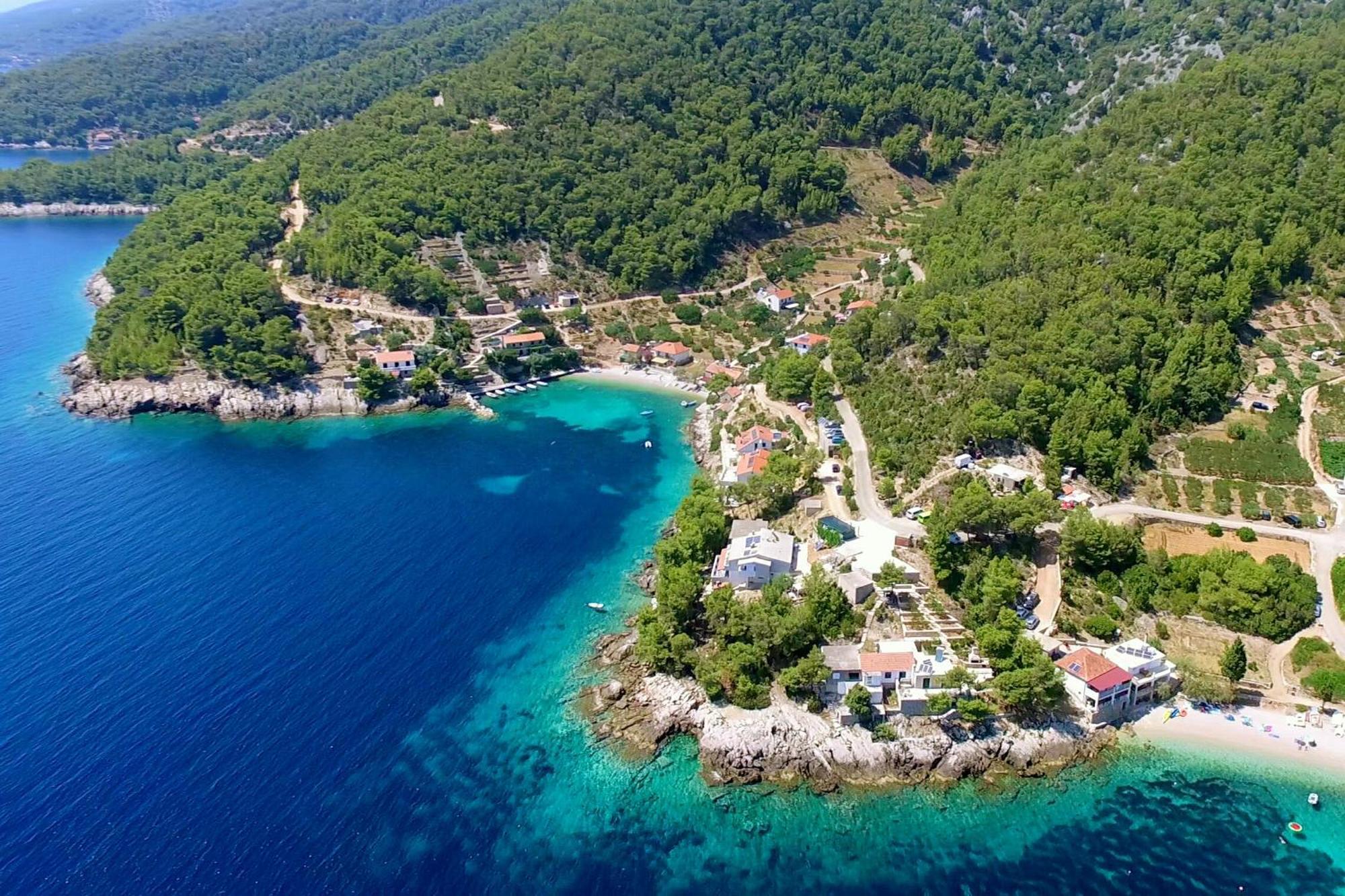 Seaside Secluded Apartments Cove Torac, Hvar - 589 Gdinj Eksteriør bilde